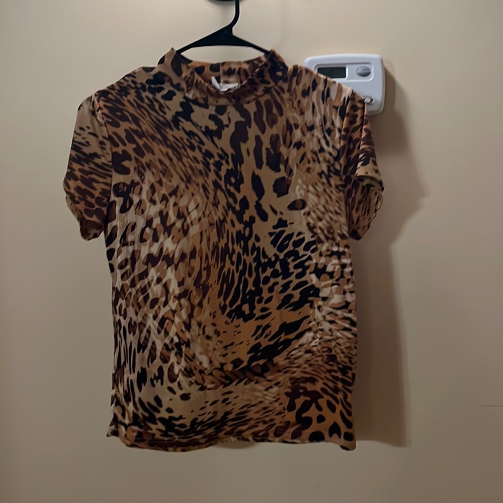 Cheetah Print Top